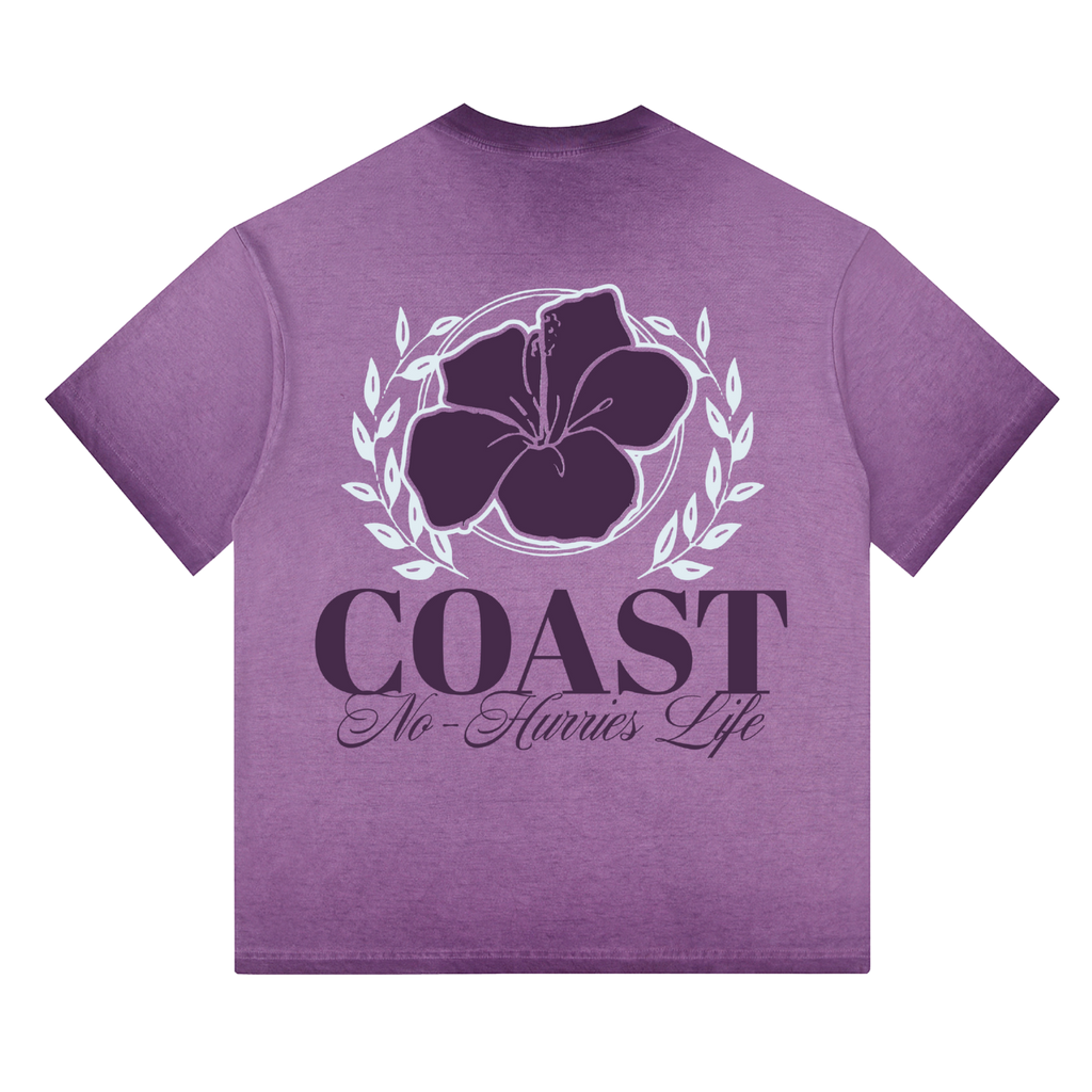 Purple Aloha T-shirt