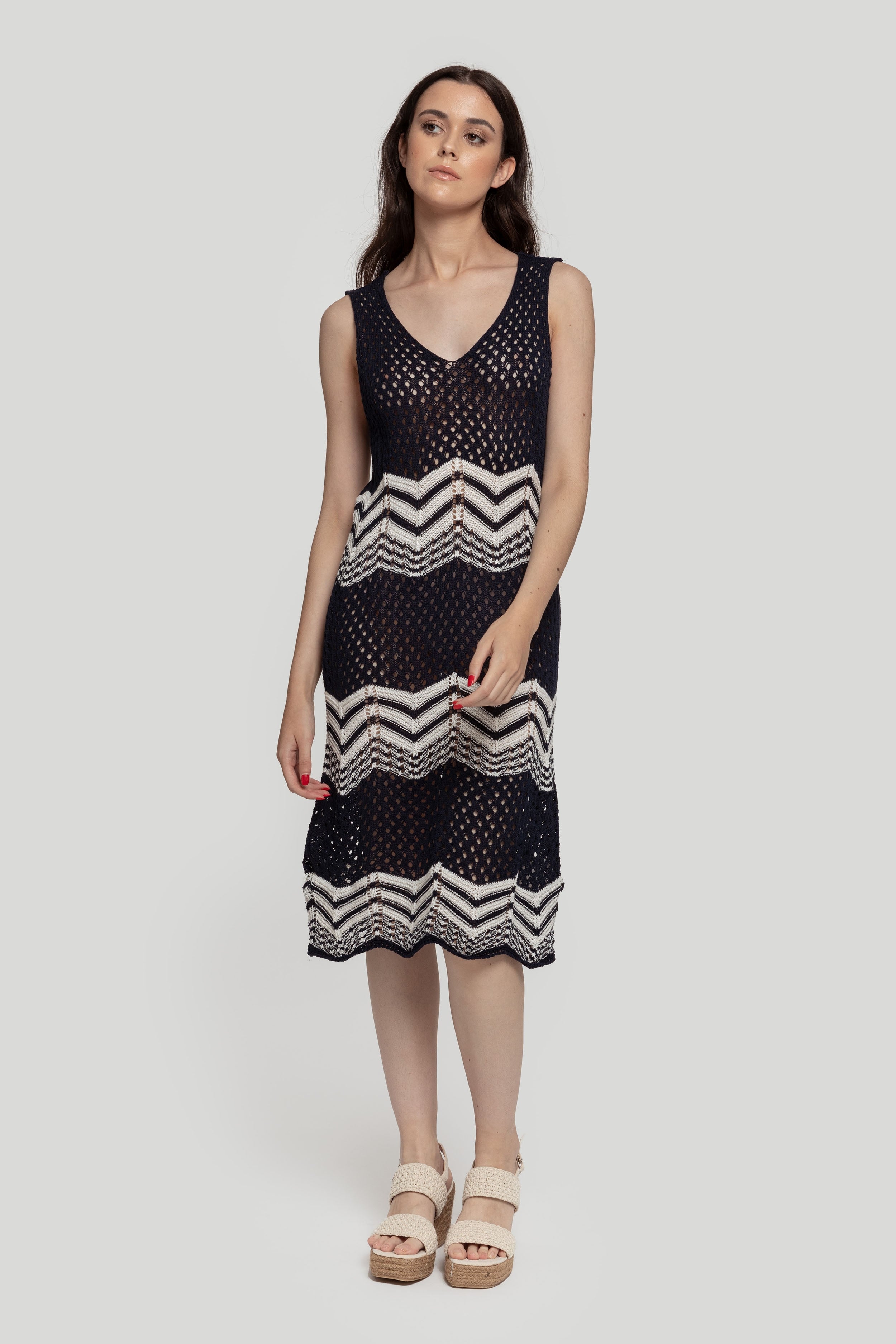 VESTIDO  CALADO