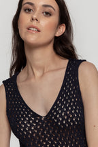 VESTIDO  CALADO