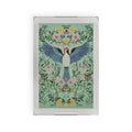 Majestic Bird and Floral Garden Serving Tray