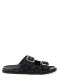 Gucci GG Denim Slides — Black