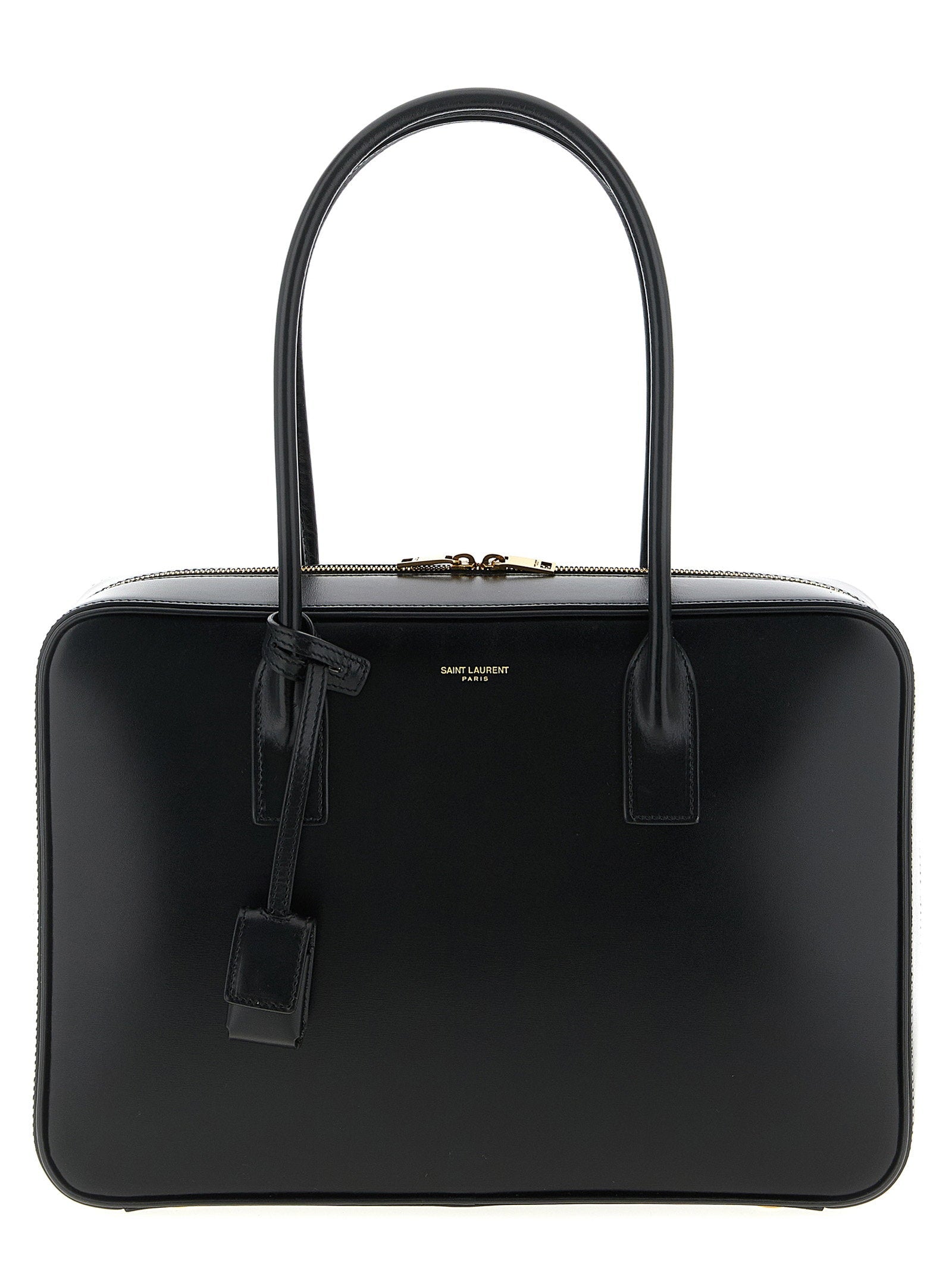 Saint Laurent Sac de Jour Shoulder Bag — Black