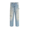 Men's Blue Cotton Jeans Denim Clothing