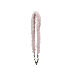 Women's Pink Fur Shoulder Bag