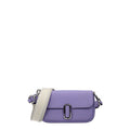 Women's Purple Leather Crossbody Bag