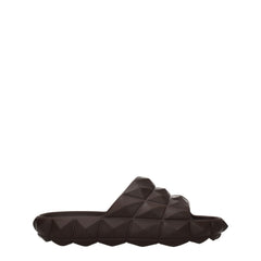 Men's Brown Cotton Slippers