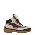 Men's Beige Leather Ankle Boots