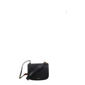 Women's Leather Crossbody Shoulder Bag Black