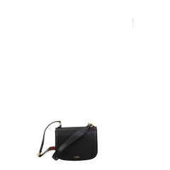 Women's Leather Crossbody Shoulder Bag Black