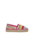 Women's Multicolor Fabric Espadrilles Shoe