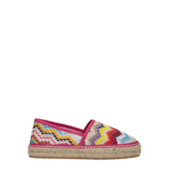 Women's Multicolor Fabric Espadrilles Shoe