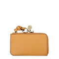 Women's Orange Leather Wallet