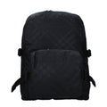 Men's Black Fabric Backpack