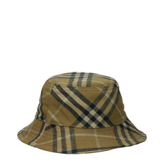 Men's Green Cotton Bucket Hat