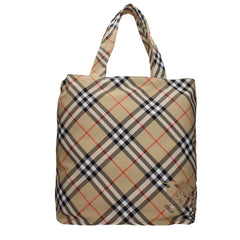 Men's Beige Fabric Shoulder Bag