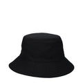 Women's Black Fabric Bucket Hat