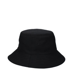Women's Black Fabric Bucket Hat