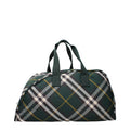Men's Green Fabric Luggage And Travel Bag