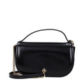 Women's Leather Shoulder Bag Black