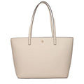 Women's Beige Leather Shoulder Bag