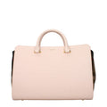 Women's Leather Top Handle Bag Pink