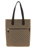 Bolso de Hombro Gucci GG Monogram Canvas — Beige