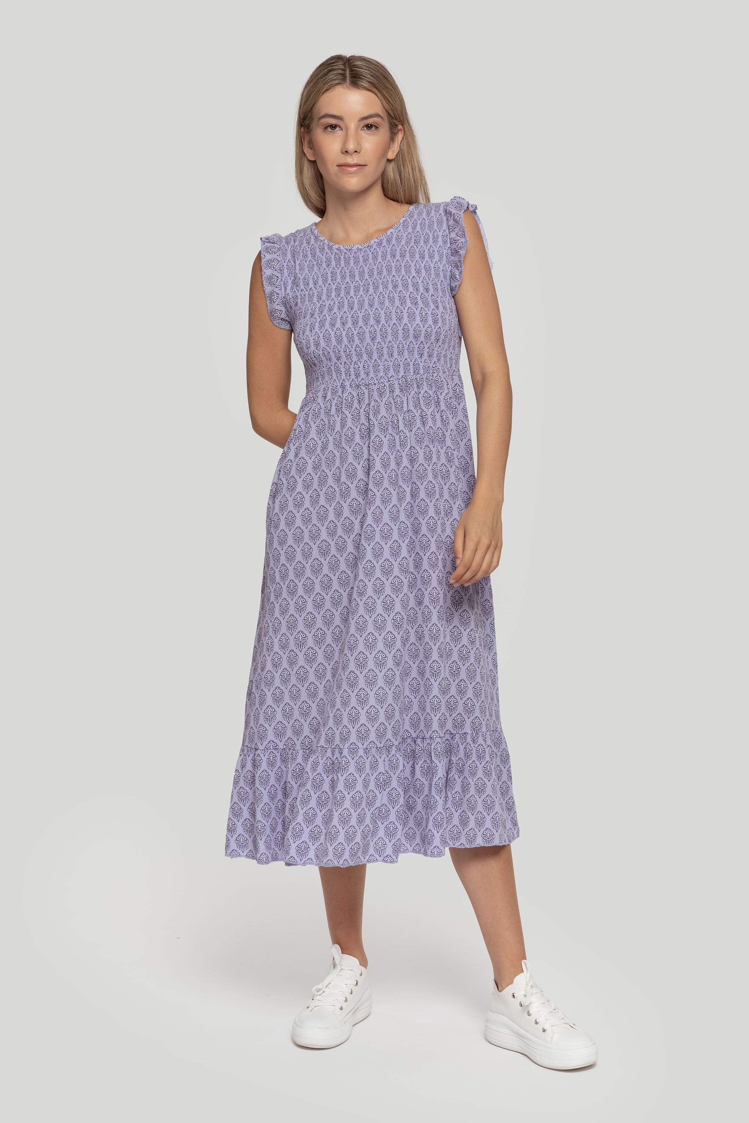 VESTIDO  VOLANTE