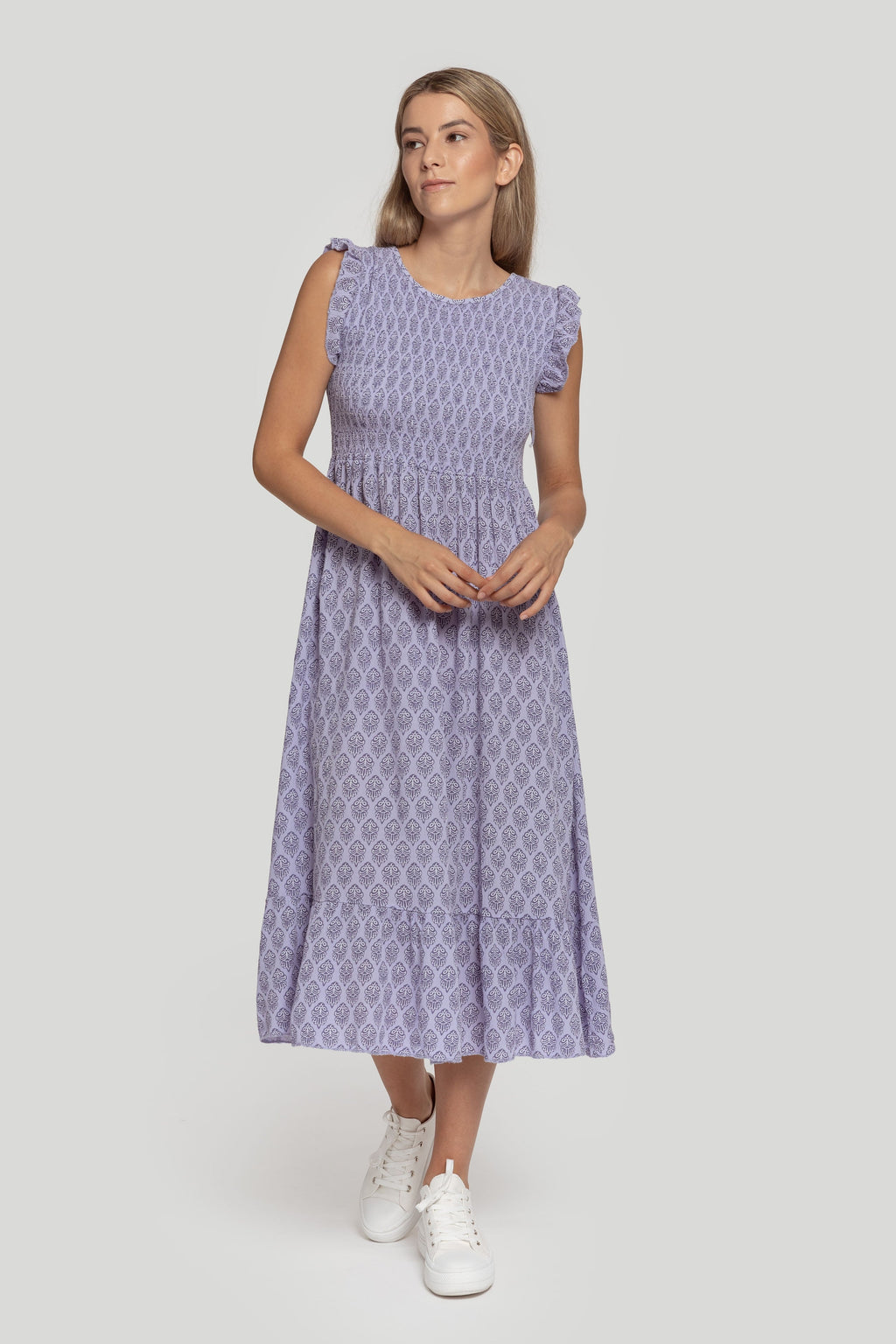 VESTIDO  VOLANTE