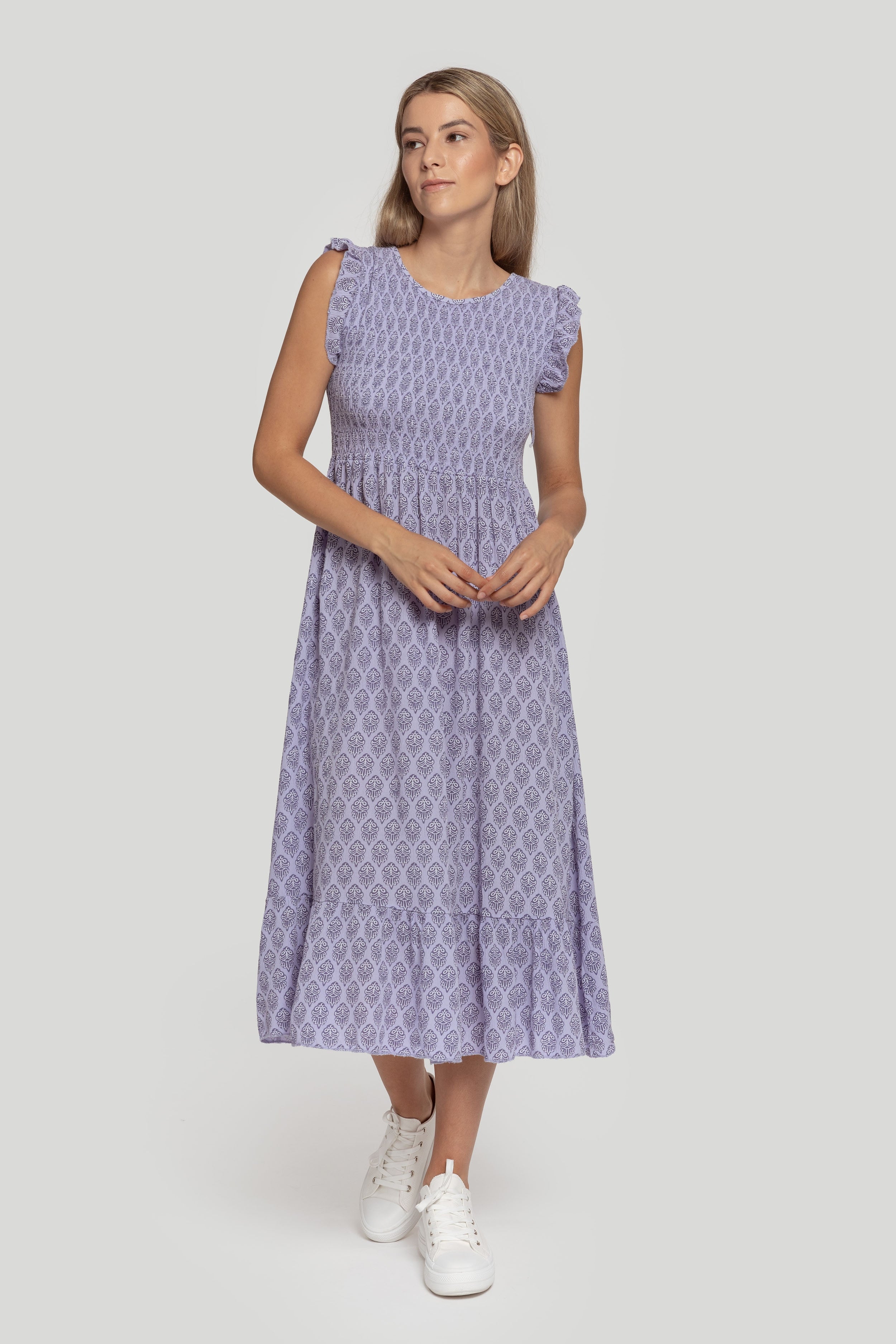 VESTIDO  VOLANTE