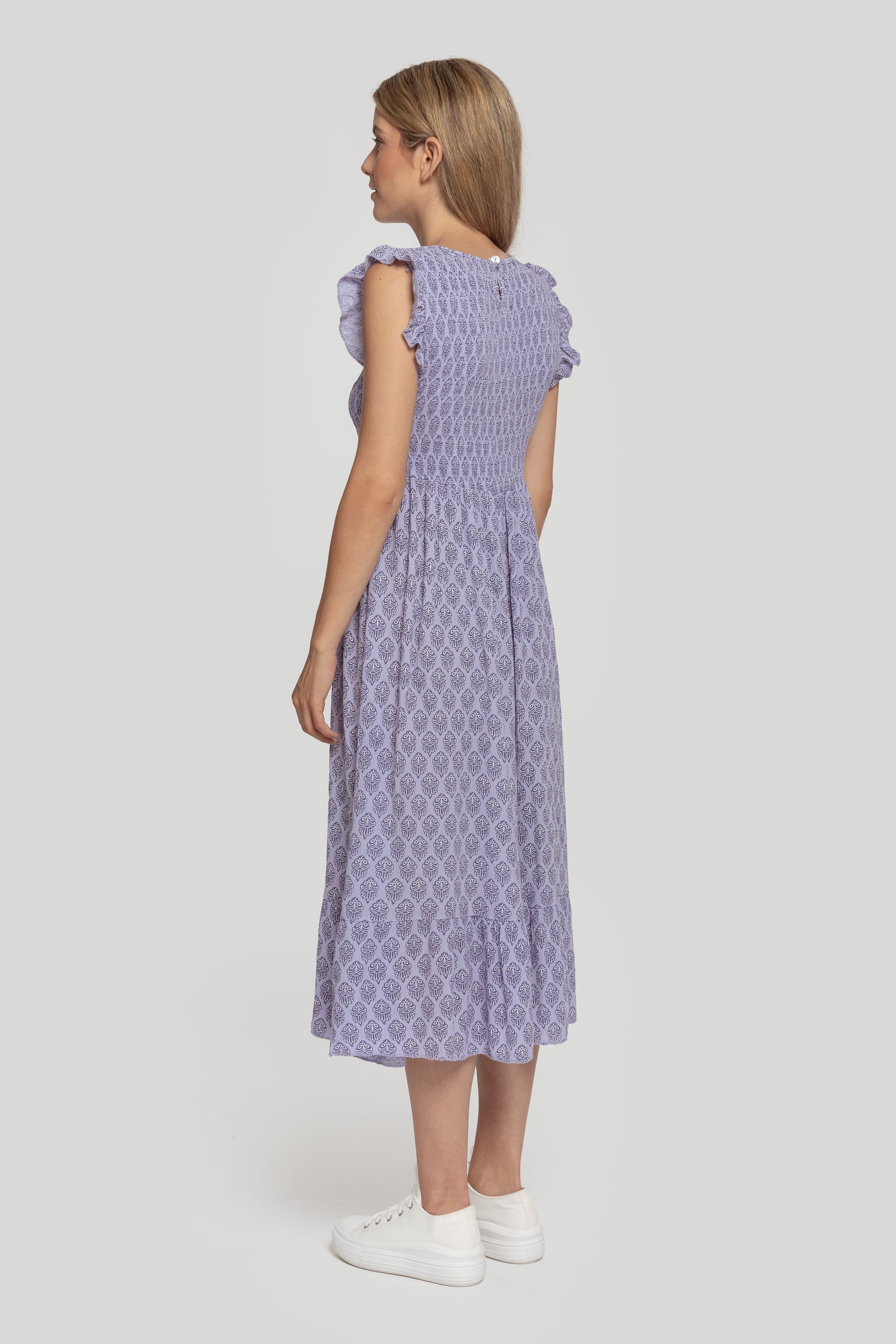 VESTIDO  VOLANTE