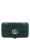 Gucci Marmont Shoulder Bag — Green
