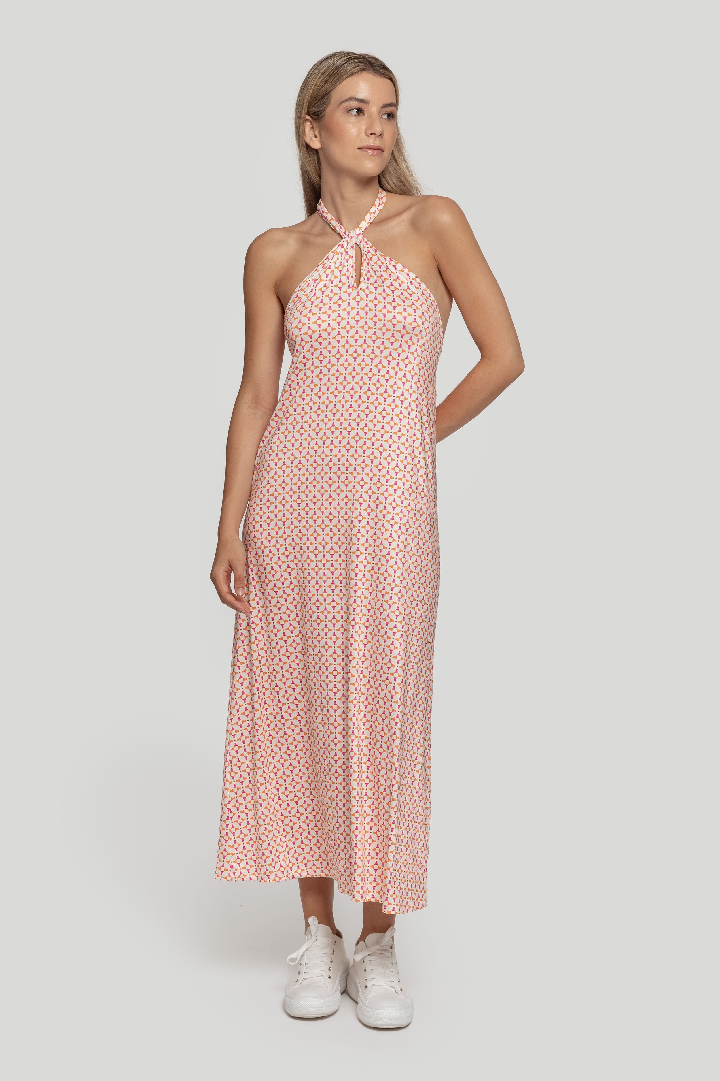 VESTIDO  SATINADO