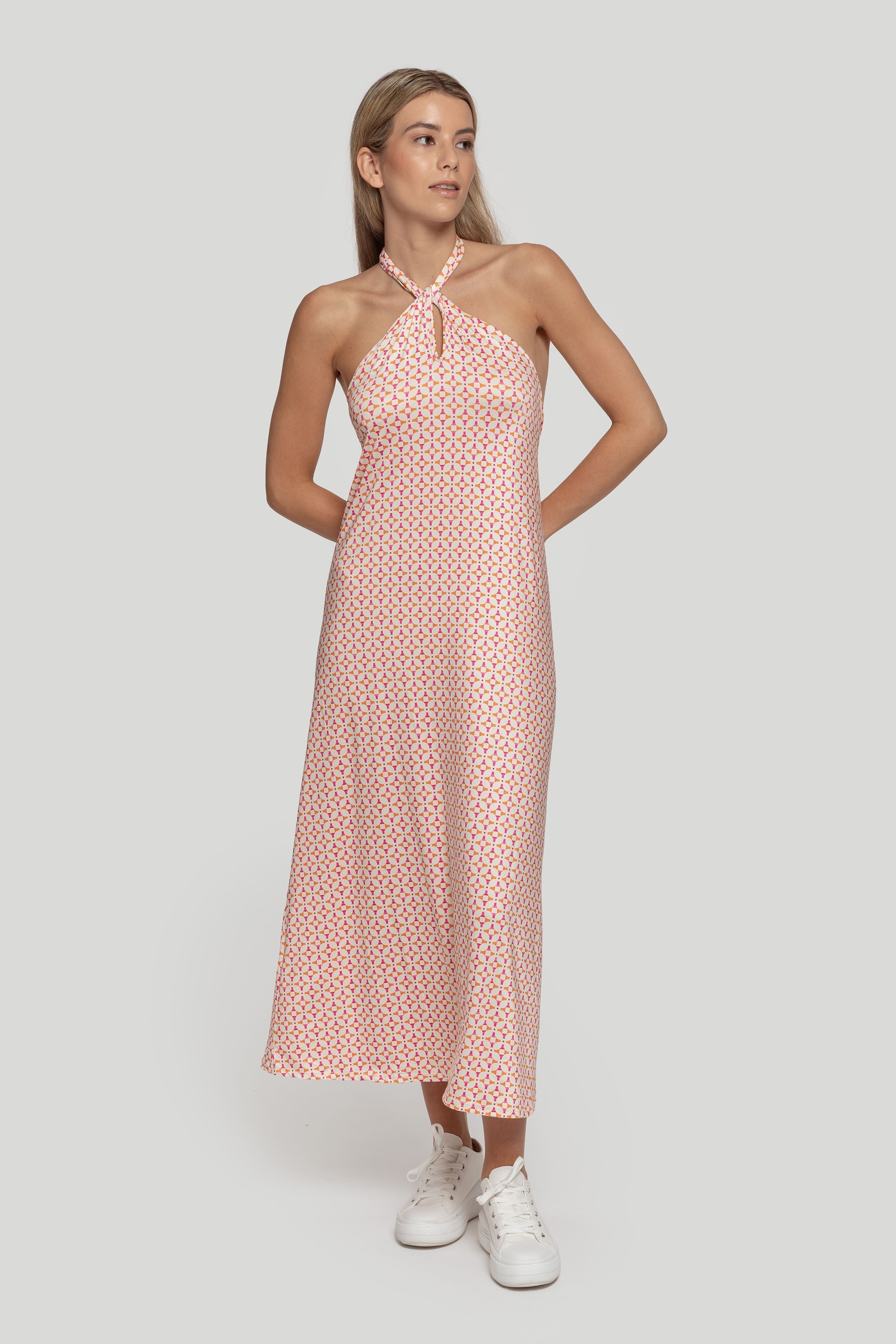 VESTIDO  SATINADO
