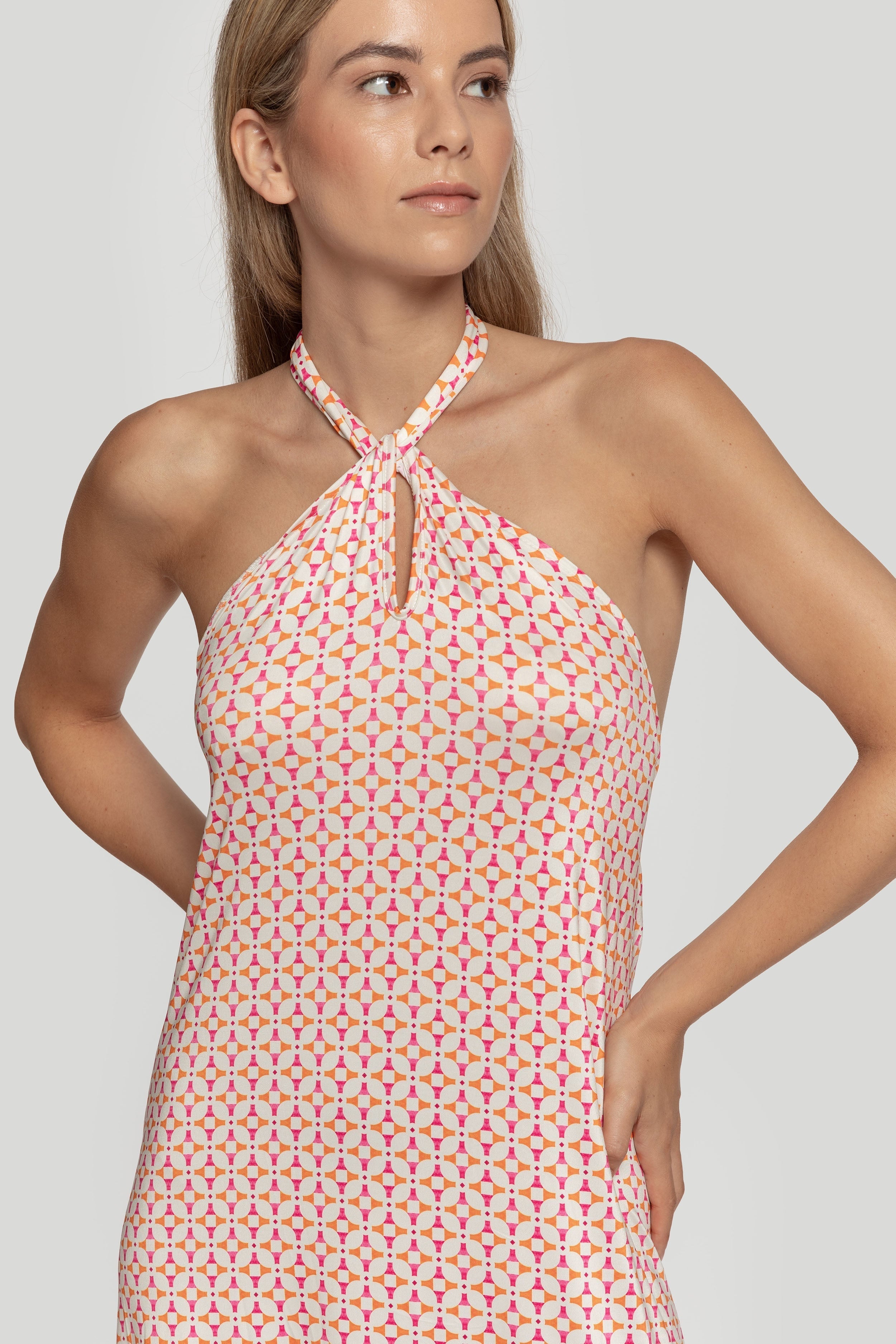 VESTIDO  SATINADO