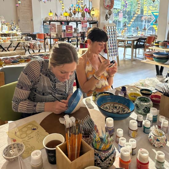 Ceramic Painting Classes Liverpool: Bowls & Plates