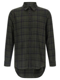 Saint Laurent Cassandre Shirt — Olive