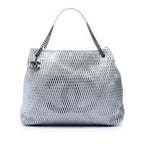 CC Perforated Leather Tote