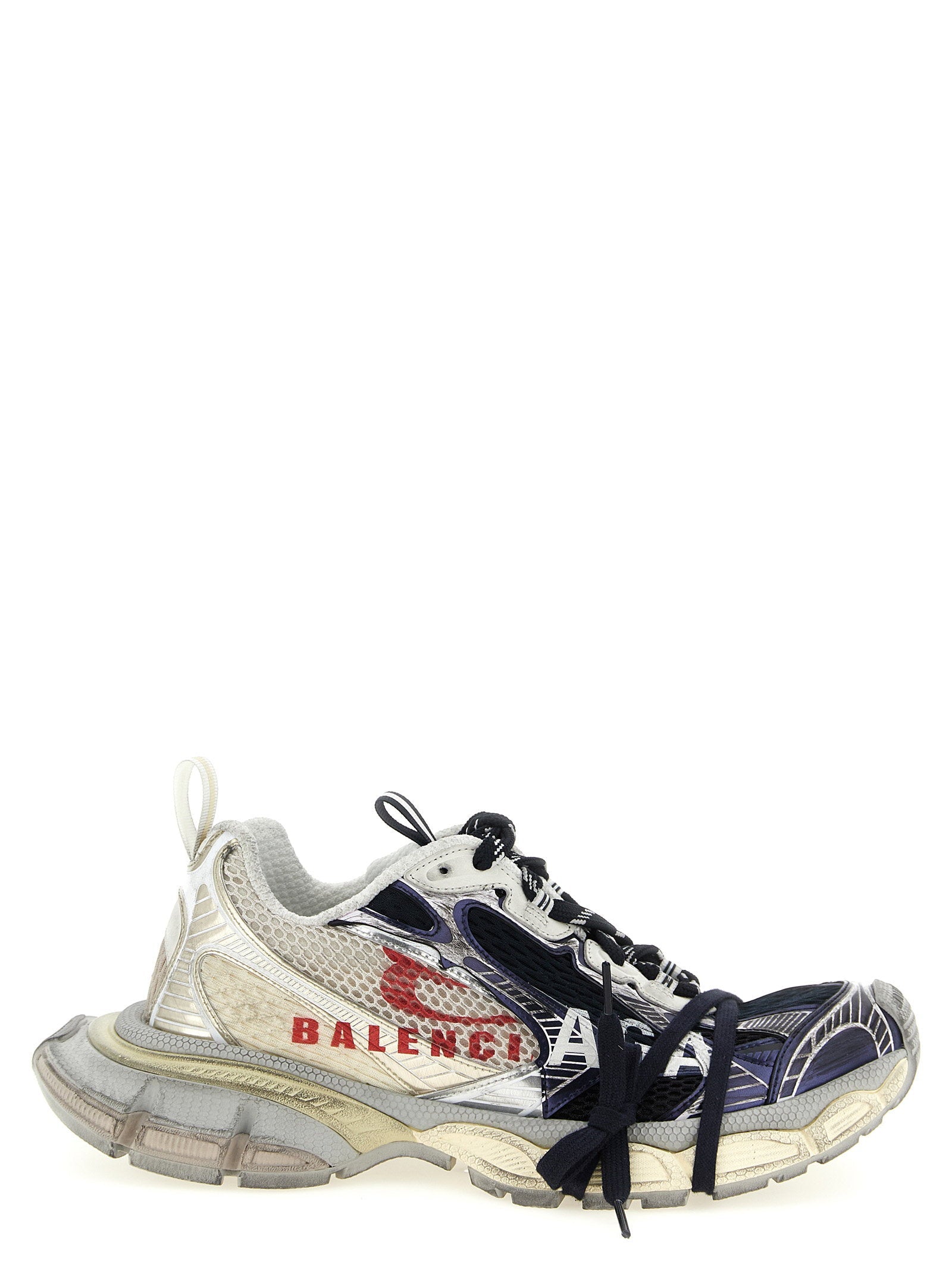 Balenciaga 3XL Split Sneaker — White