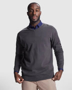Jersey para hombre con escote de pico en punto fino Vetonek