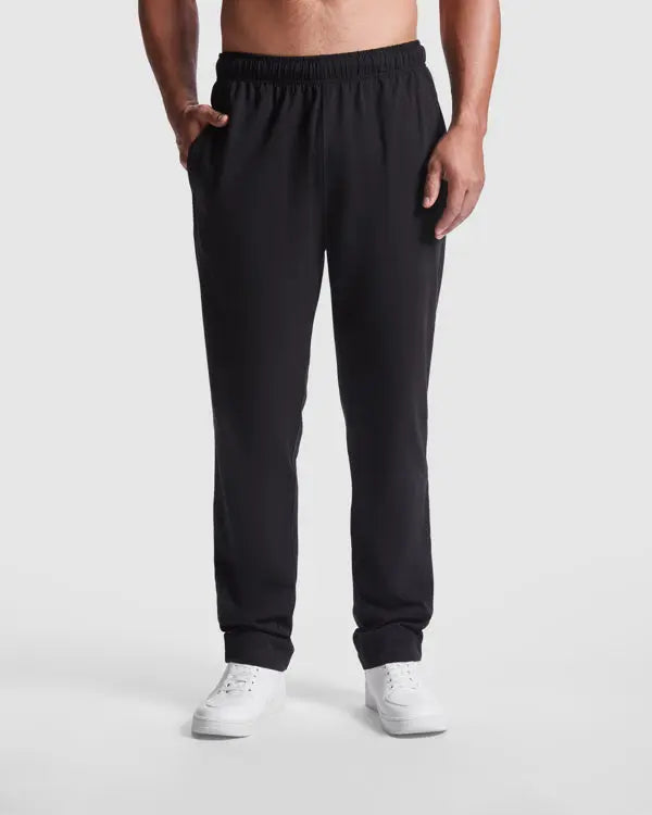 Pantalón largo de hombre de algodón punto liso Vetonek