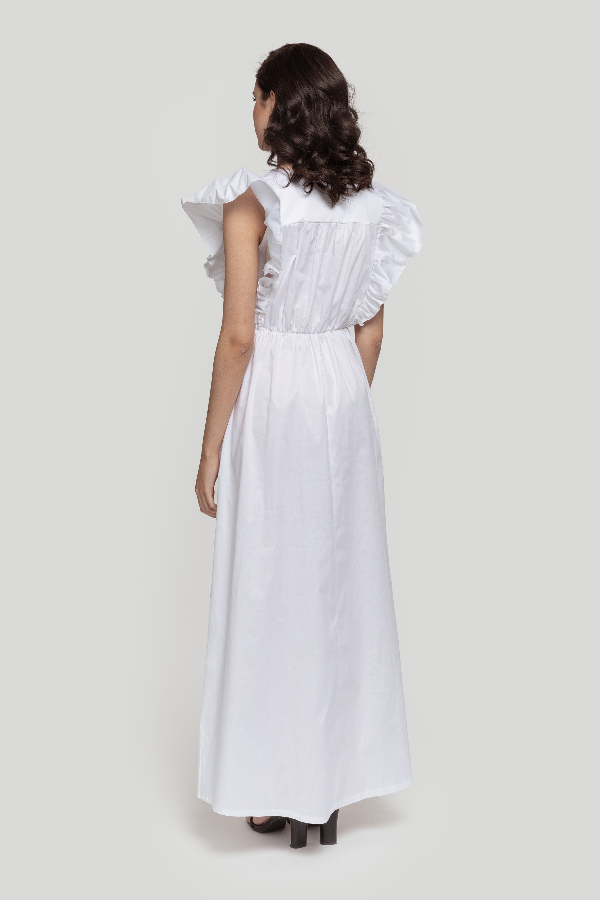 VESTIDO  VOLANTE