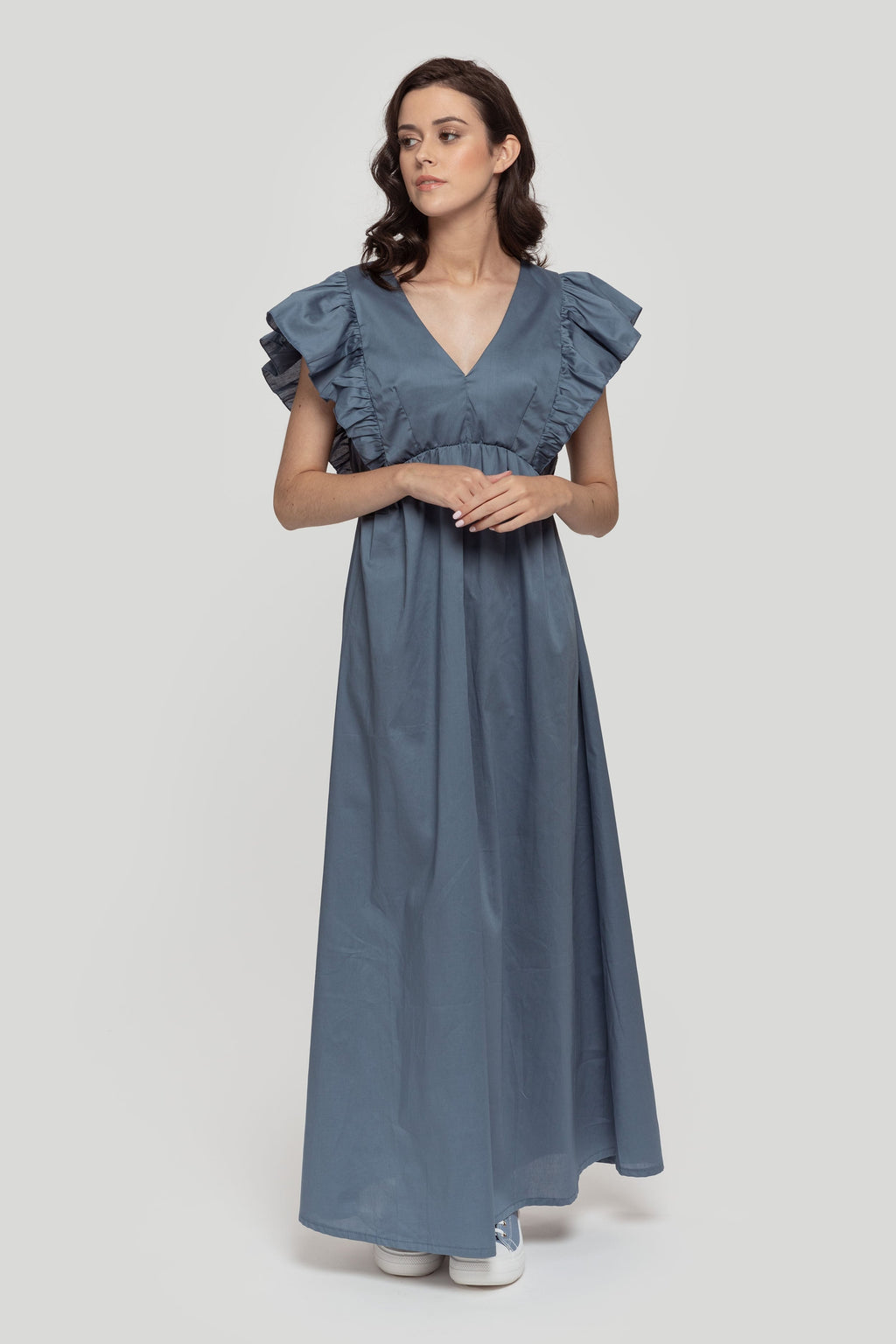 VESTIDO  VOLANTE