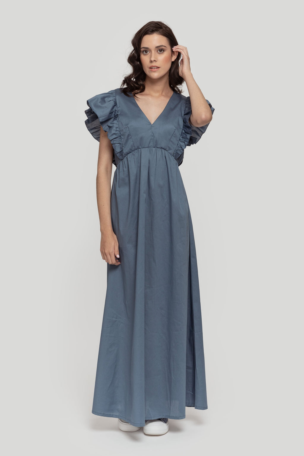 VESTIDO  VOLANTE