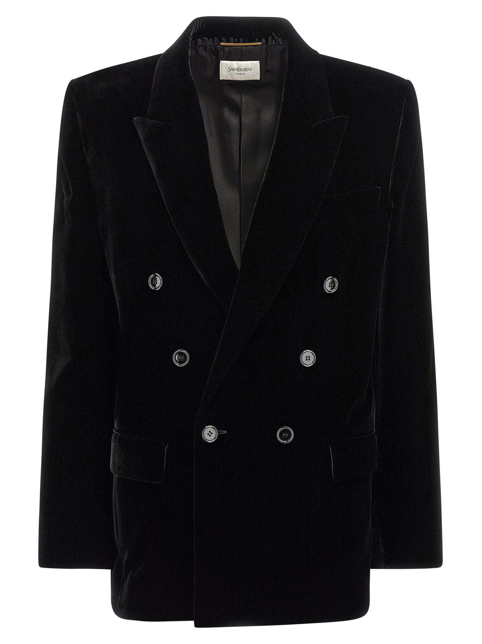 Saint Laurent Cassandre Blazer — Black