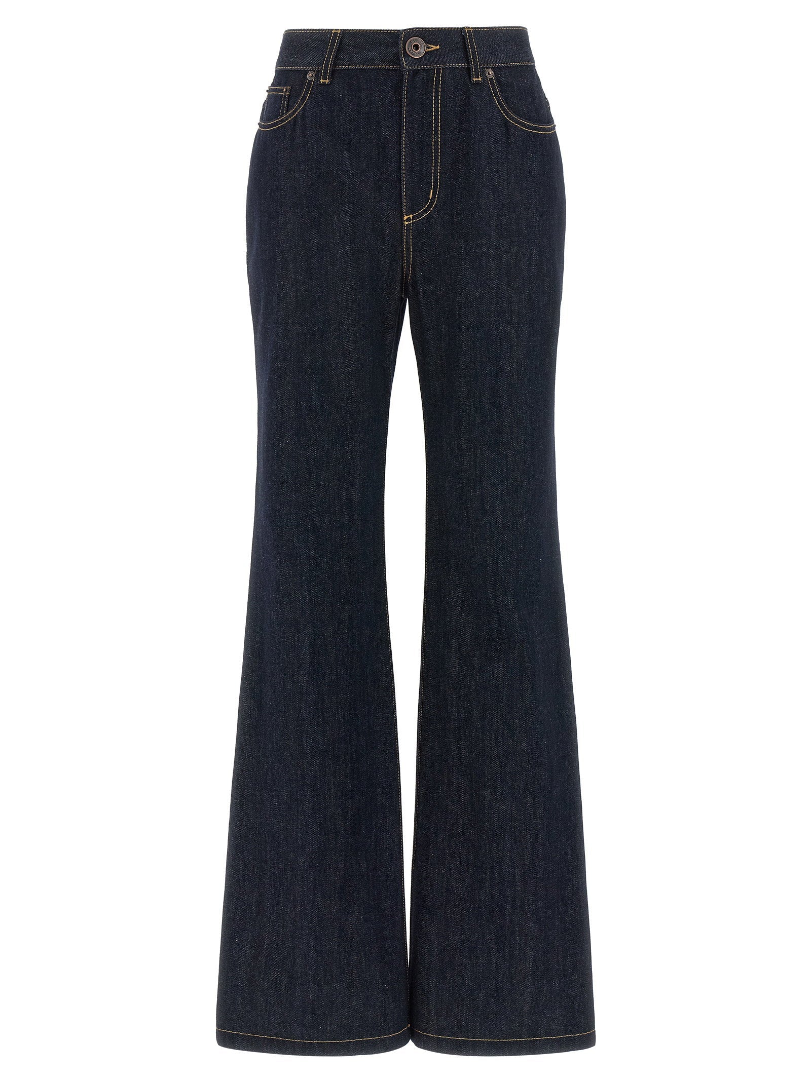 Alexander McQueen Straight Leg Jeans — Indigo