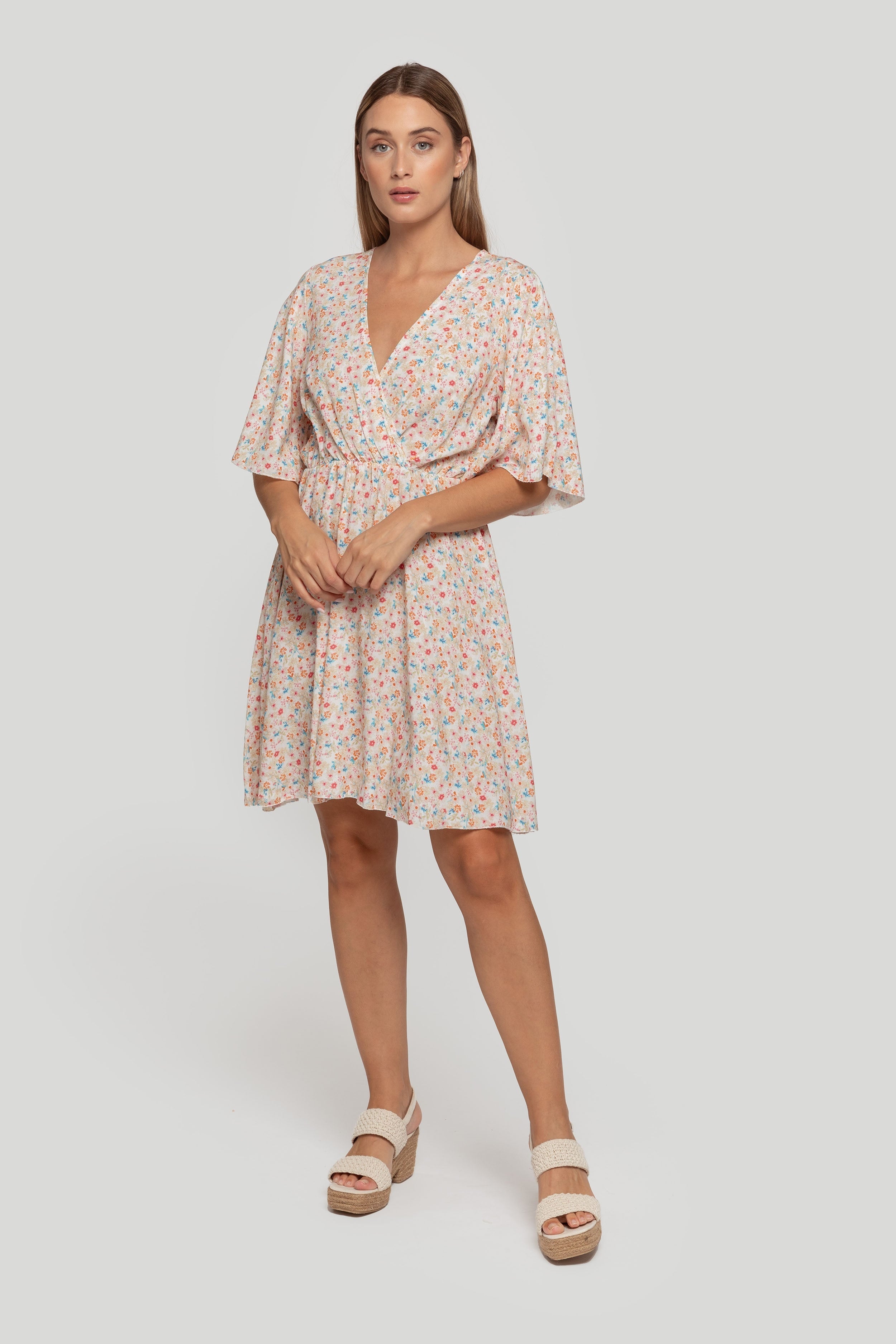 VESTIDO  FLORES