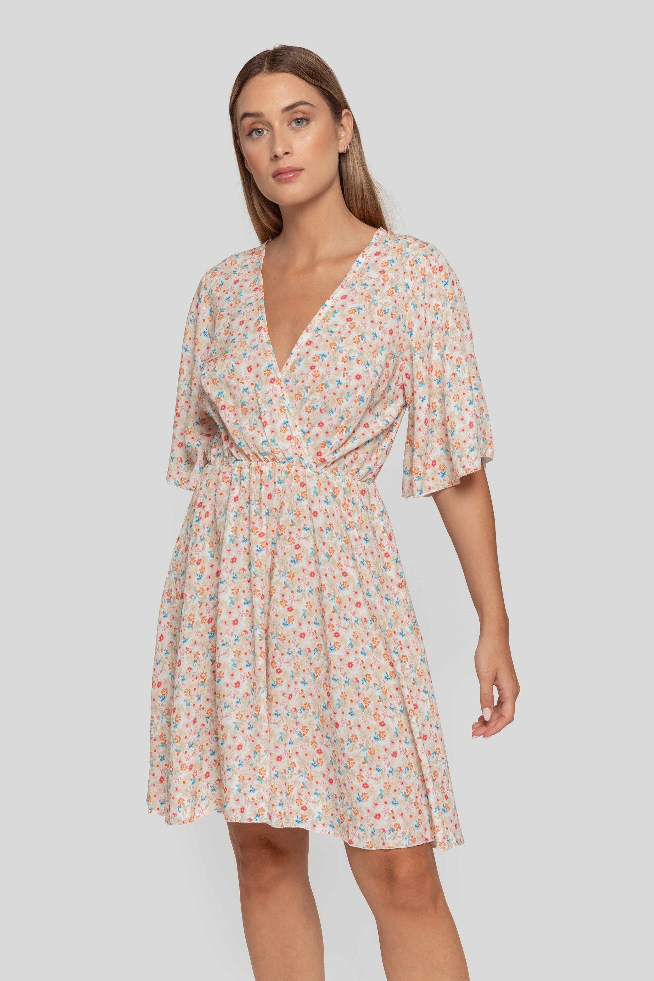 VESTIDO  FLORES