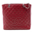 Caviar Vertical Grand Shopping Tote