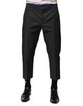 Men's Cotton-Nylon Cropped Chinos Gray