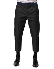 Men's Cotton-Nylon Cropped Chinos Gray